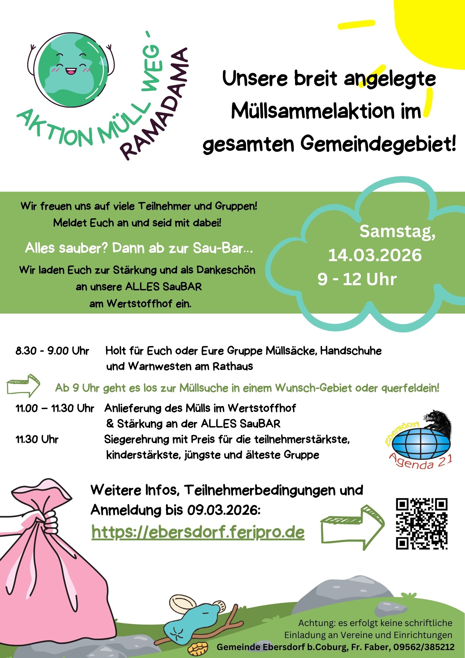 Aktion Müll weg - Ramadama